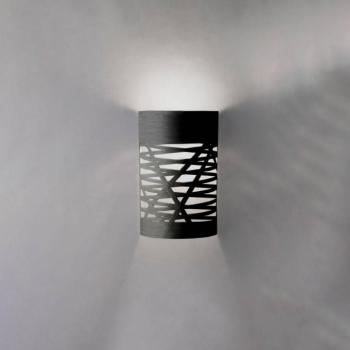Foscarini Tress piccola fali lámpa, fekete kép