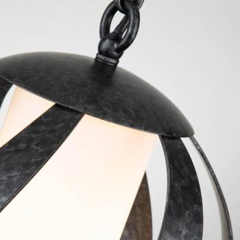 Függőlámpa Blacksmith fekete/fehér 1 izzós Ø25,4 kép
