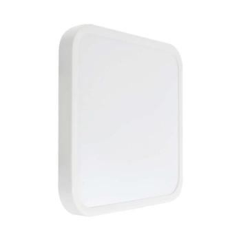 Fürdőszobai LED mennyezeti lámpa Négyzet alakú, 24w, 3000K, meleg fehér, 2500lm, 120°, fehér, CRI>80, IP44, V-TAC, 76271 kép