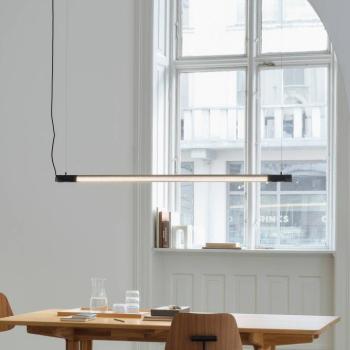 GEJST Radent függőlámpa, fekete, hossza 70 cm, G13 LED kép