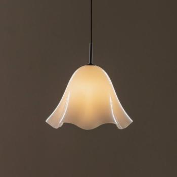 Globen Lighting Bello lógó lámpa, fehér, Ø 30 cm, üveg