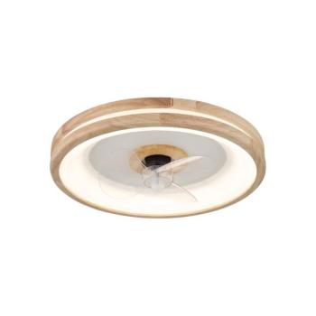 Globo 03650 - LED Mennyezeti lámpa látorral GATIAN LED/30W/230V barna + távirányító 03650 kép