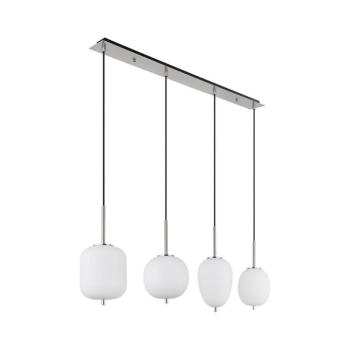 Globo 15345-4NO - Csillár zsinóron BLACKY I 4xE14/40W/230V 15345-4NO kép