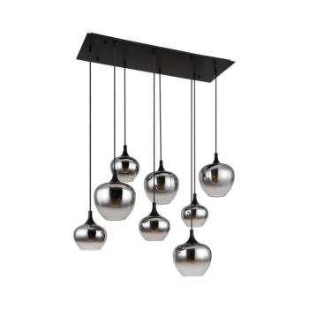 Globo 15548-8H - Kábelcsillár MAXY 8xE27/40W/230V fekete 15548-8H kép