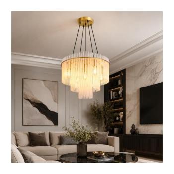 Globo 15698H1M - GORLEY zsinóros csillár 5xE27/60W/230V aranyszínű 15698H1M kép