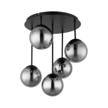 Globo 47441-5S - Felületre szerelhető HARMON csillár 5xE14/25W/230V fekete 47441-5S kép