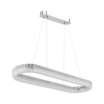 Globo 67387-40 - LED dimmelhető függeszték kábelen LAUREL 40W/230V átlátszó+távirányítóval 67387-40 kép