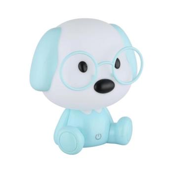 Globo 21761B - LED töltős gyerek éjjeli lámpa PUPPY 1W/5V 500 mAh kék 21761B kép