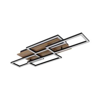 Globo 67359-40 - LED dimmelhető mennyezeti lámpa JEFFRY 40W/230V 32,5x87,5 cm barna/fekete+távirányító 67359-40 kép