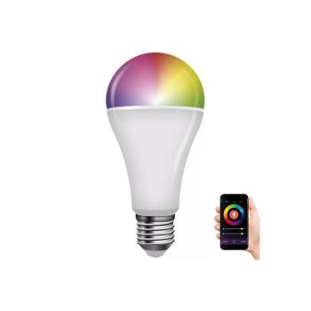 LED izzó GoSmart A65, E27, 14 W (94 W), 1 400 lm, RGB, dimmelhető, Zigbee, 1400, 230V, CRI>80, EMOS, ZQZ516R kép