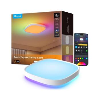 Govee - LED RGBIC Dimmelhető mennyezeti lámpa LED/24W/230V 2700-6500K Wi-Fi H80A4C01 kép