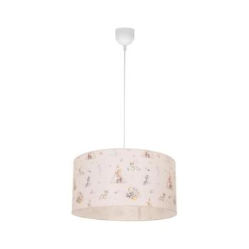 Gyerekszoba csillár KIDS ROOM 1xE27/60W/230V átm. 40 cm, állatfigurákkal H0942 kép