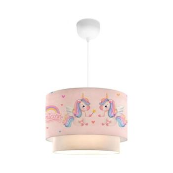Gyermek csillár CANDY 1xE27/40W/230V rózsaszín 780SGN4669 kép