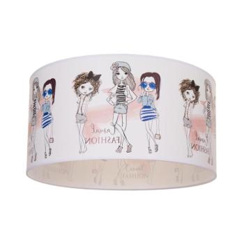 Gyermek mennyezeti lámpa GIRLS VIBES 1xE27/60W/230V átmérő 40 cm lányoknak H0988 kép