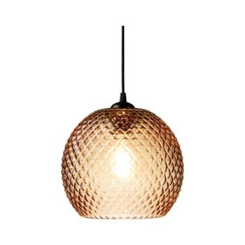 Halo Design 718368 - Kábeles függőlámpa NOBB 1xE27/40W/230V átm. 22 cm füstös barna 718368 kép