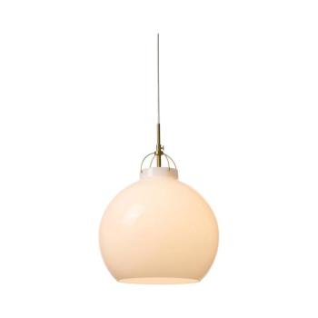 Halo Design 748068 - TOSCANA kábeles függeszték 1xE27/40W/230V, átm. 36 cm, krém/sárgaréz 748068 kép