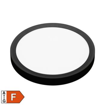 Home RCC1823B LED-es fali/mennyezeti lámpa, 1850 lumen, választható színhőmérséklet, beltéri kivitel, fekete kép