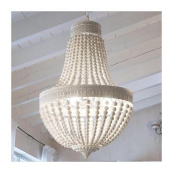 Ideal Lux - Csillár láncon MONET 6xE14/40W/230V átm. 50 cm kender/fehér 162751 kép