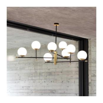 Ideal Lux - Csillár rúdon GOURMET 9xE14/28W/230V átm. 131,5 cm arany 289489 kép