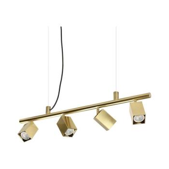 Ideal Lux - DYNAMITE LED csillár zsinóron 4xGU10/7W/230V CRI 90 sárgaréz 371399 kép