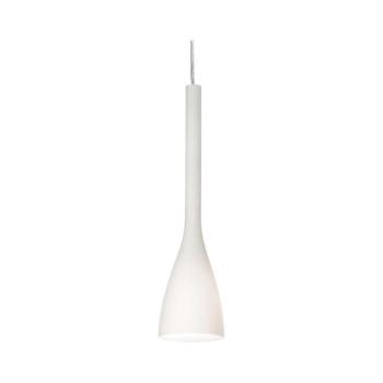 Ideal Lux - Kábeles függeszték FLUT 1xE14/40W/230V átm. 10,5 cm fehér 35697 kép