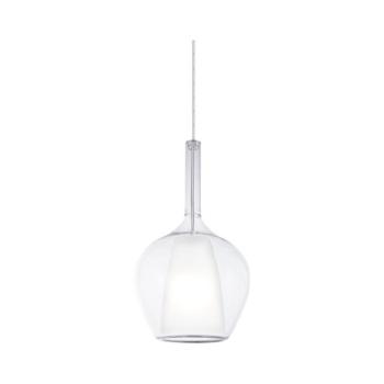 Ideal Lux - Kábelre függesztett KALIQUE függőlámpa 1xE27/42W/230V Ø 18 cm átlátszó 359939 kép