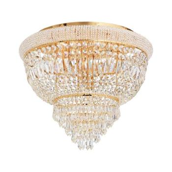Ideal Lux - Kristály mennyezeti lámpa DUBAI 6xE14/28W/230V átm. 52 cm arany 201016 kép