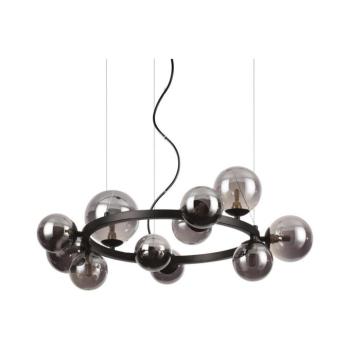 Ideal Lux - LED csillár kábelen PERLAGE 11xG9/3W/230V Ø 73 cm fekete/füstszínű 271392 kép