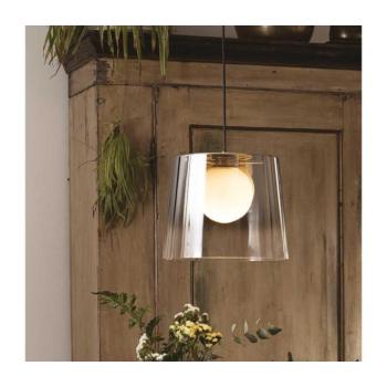 Ideal Lux - LED Csillár zsinóron FADE 1xG9/3W/230V átm. 27,3 cm arany/füstös 271316 kép