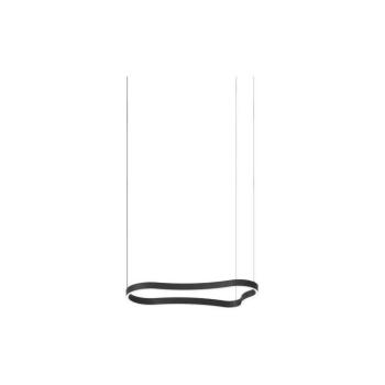 Ideal Lux - LED Csillár zsinóron WAVES LED/37W/230V CRI 90 fekete 345215 kép