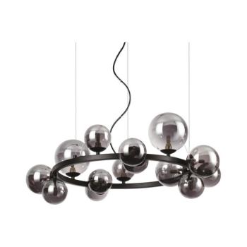 Ideal Lux - LED függeszték PERLAGE 14xG9/3W/230V átm. 85 cm fekete/füstszínű 271385 kép