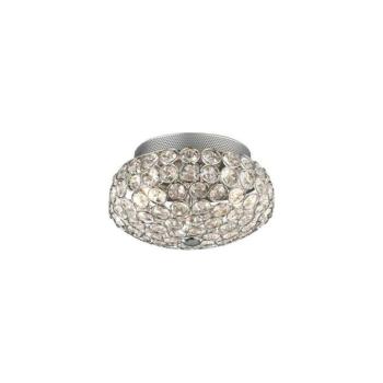 Ideal Lux - LED Kristály mennyezeti lámpa KING 3xG9/3W/230V átm. 25,5 cm króm 075389 kép