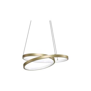 Ideal Lux - LED zsinóros csillár OZ LED/38W/230V Ø 40 cm CRI 90 aranyszínű 364971 kép