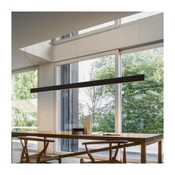 Ideal Lux - LINUS LED csillár kábelen LED/32W/230V 3000K CRI 90 120 cm fekete 241975 kép