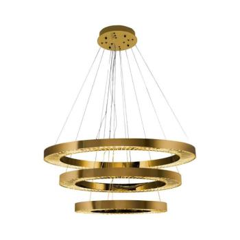 JESI LED kábelre függesztett csillár 99W 230V 3000K Ø 100 cm, bronz 701CHD1386 kép