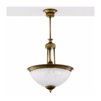 Jupiter 2134 - Rúdra szerelt csillár CARMEN 1xE27/15W/230V bronz/patina 2134 kép