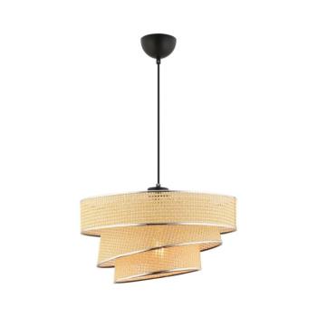 Kábelcsillár COUPER 1xE27/60W/230V bézs/fényes króm 390FLH2426 kép