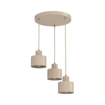 Kábelcsillár PARKLA 3xE27/15W/230V bézs 8790 kép