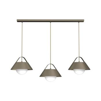 Kábelen függő csillár FUNDA 3xE27/15W/230V bronz 4213A kép