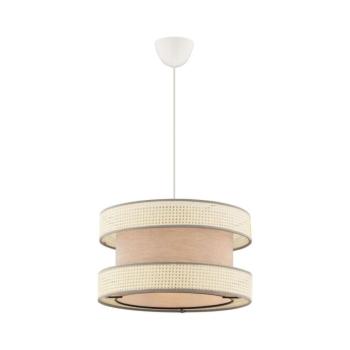 Kábeles csillár HALO 1xE27/60W/230V bézs/krém 390FLH2466 kép