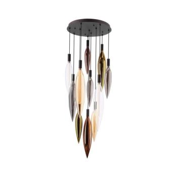 Kábeles csillár NORDIC 11xG9/5W/230V fekete 30-51271 kép