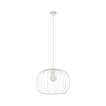 Kábeles függőlámpa OVELLA 1xE27/15W/230V, átm. 46 cm, krémszínű W-KM 1370/1 SAND kép