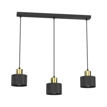 Kábeles függőlámpa PARKLA 3xE27/15W/230V fekete 8783A kép