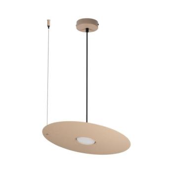 Kábeles függőlámpa PIATTO 1xGX53/15W/230V átm. 35 cm bézs MLP2910 kép