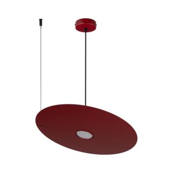 Kábeles függőlámpa PIATTO 1xGX53/15W/230V átm. 45 cm bordó MLP2915 kép