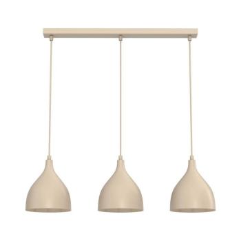 Kábellel függesztett NOAK CLASSIC csillár, 3xE27/15W/230V, bézs 6231 kép