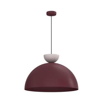 Kábelre függeszthető csillár NEVIS 1xE27/15W/230V, átmérő 50 cm, bordó 9717A kép