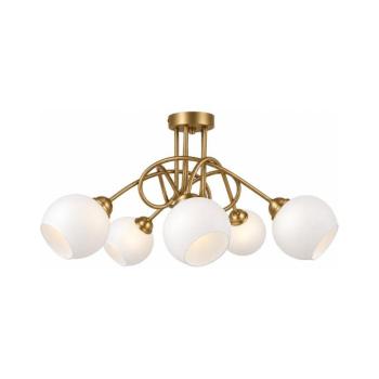 Keter Lighting Felületre szerelhető mennyezeti csillár BAROC 5xE14/40W/230V aranyszínű 3572 kép