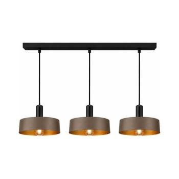 Keter Lighting HAKI kábelcsillár 3xE27/60W/230V barna/fekete 3741 kép