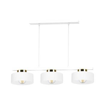 Keter Lighting IGNIA kábeles csillár 3xE27/60W/230V, fehér/arany 3402 kép